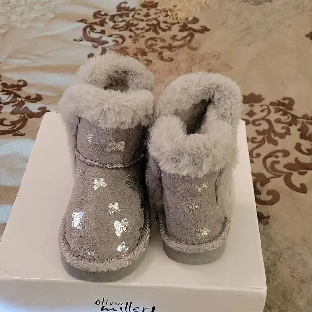 BRAND NEW OLIVIA MILLER  BUTTERFLY TODDLER GIRLS BOOT